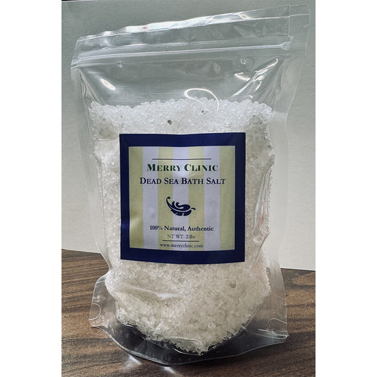 Dead Sea Bath Salt from Merry Clinic (2 lbs) - Coarse Gain