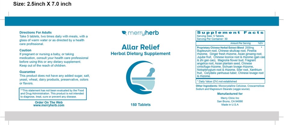 MerryHerb Allergy Relief Formula