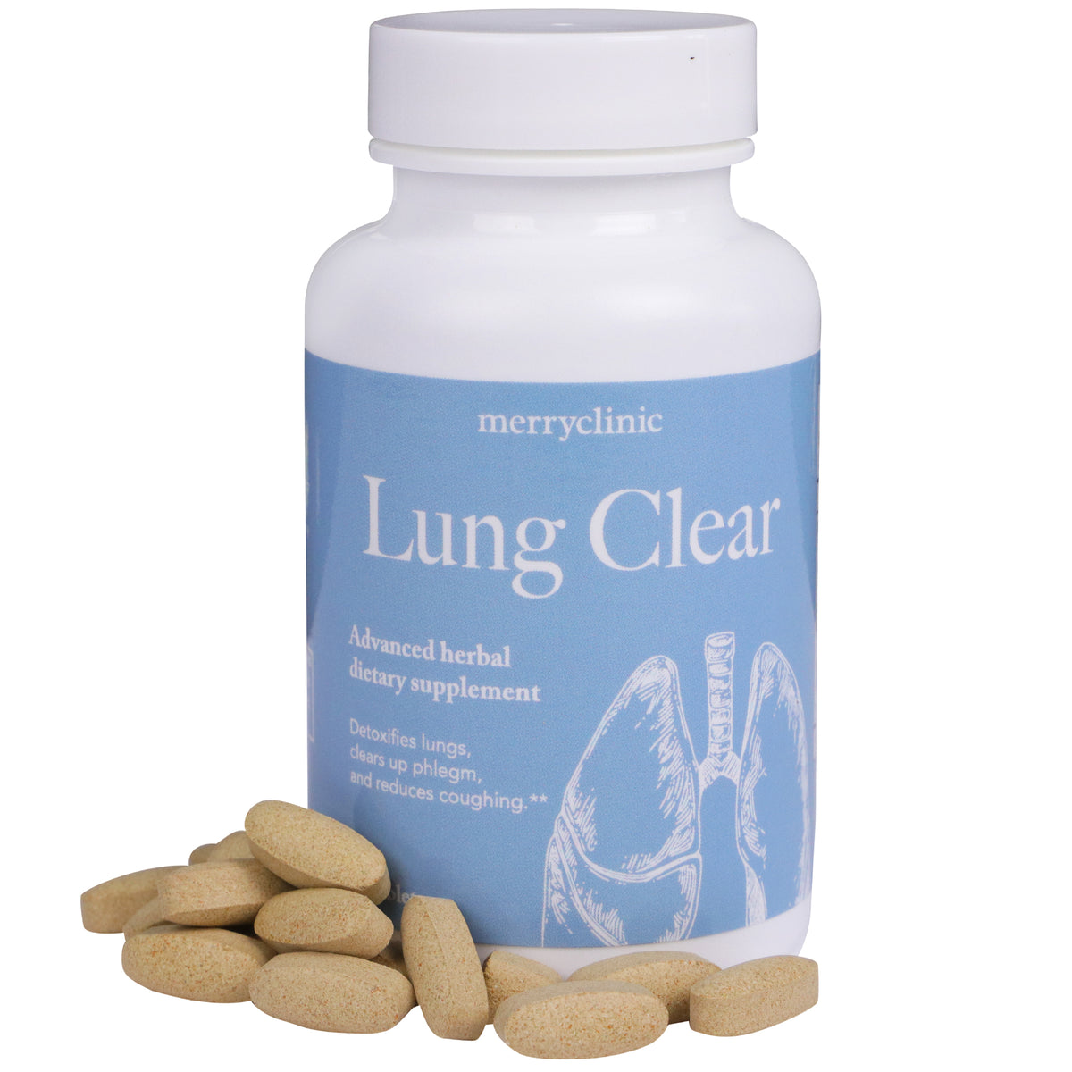 Lung Clear Formula for detoxifying the respiratory system