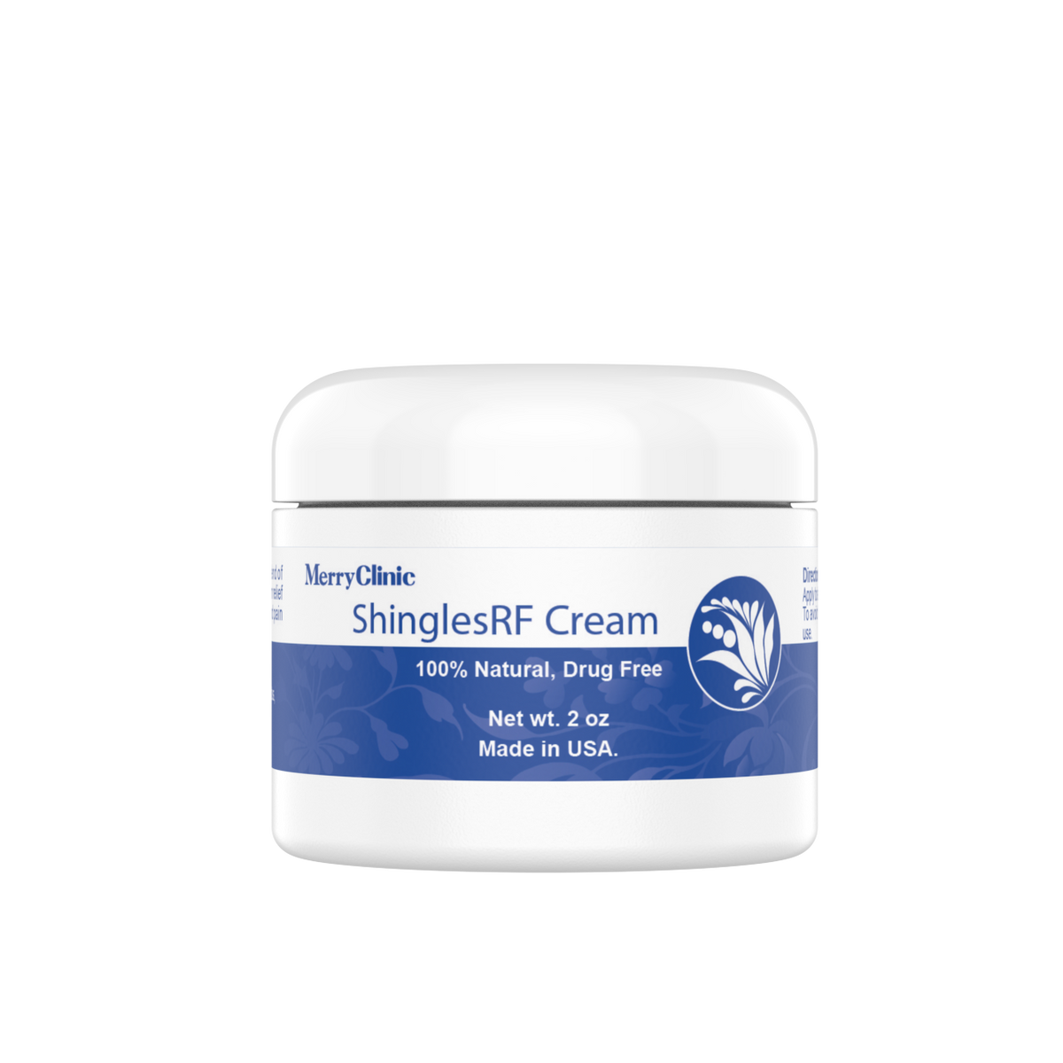 ShinglesRF Natural Cream for Shingles (2 oz)