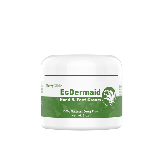 EcDermaid Herbal Hand and Foot Cream -Natural Relief for Irritated Skin