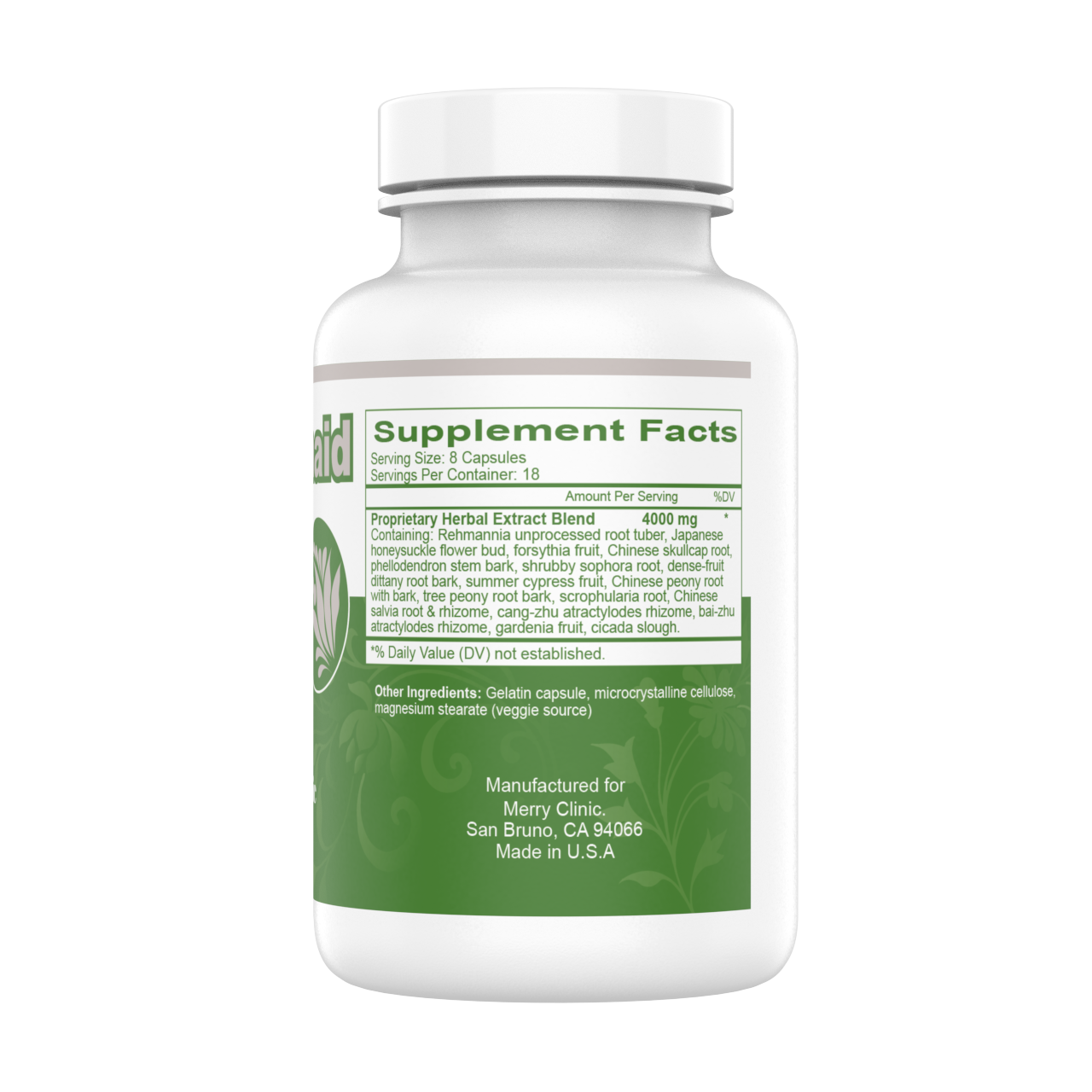 EcDermaid Capsules for Eczema and Dermatitis